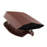 iVent FLOW Passive Attic Vent – Exposed Fasteners 1 1/4" Rib — Brown