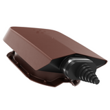 Cable Roof Penetration – Exposed Fasteners 3/4" Rib — Brown