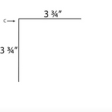 3 3/4'' Outside Corner Trim
