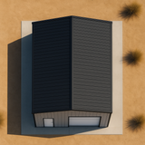 Black 30' x 40' Building - 80PSF Snow Load