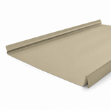 Snap Lock Standing Seam Metal Panel - Sand Stone- 24 Gauge