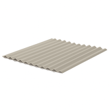 5/8" Corrugated Metal Panel - Sandstone - 24 Gauge