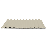 5/8" Corrugated Metal Panel - Sandstone - 24 Gauge