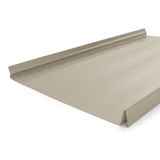 Snap Lock Standing Seam Metal Panel - Ash Gray - 24 Gauge