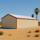 White 40' x 60' Building - No Snow Load