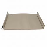 Snap Lock Standing Seam Metal Panel - Ash Gray - 24 Gauge