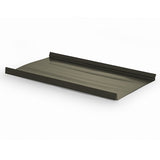 Snap Lock Standing Seam Metal Panel - Sand Stone- 24 Gauge