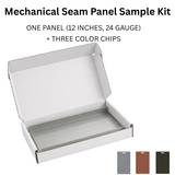 Sample Kit: Mechanically Seamed Panel