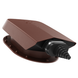 Cable Roof Penetration – Standing Seam & Snap-Lock — Brown
