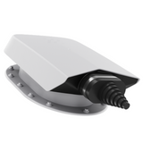 Cable Roof Penetration – Standing Seam & Snap-Lock — Light Grey