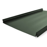 Snap Lock Standing Seam Metal Panel - Patina Green - 24 Gauge