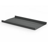 Snap Lock Standing Seam Metal Panel - Matte Black - 24 Gauge