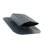 iVent FLOW Passive Attic Vent – Shingle & Slate — Graphite