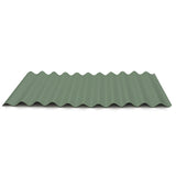 5/8" Corrugated Panel - Patina Green - 26 Gauge