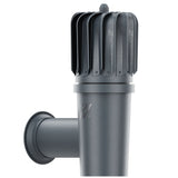 WallVent ROTO Active Wall Exhaust Vent — Graphite