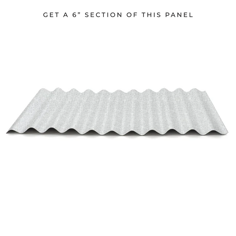 Sample Kit: 5/8" Corrugated Panel