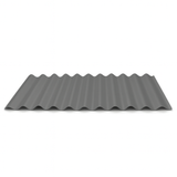 5/8" Corrugated Panel - Old Town Gray - 26 Gauge