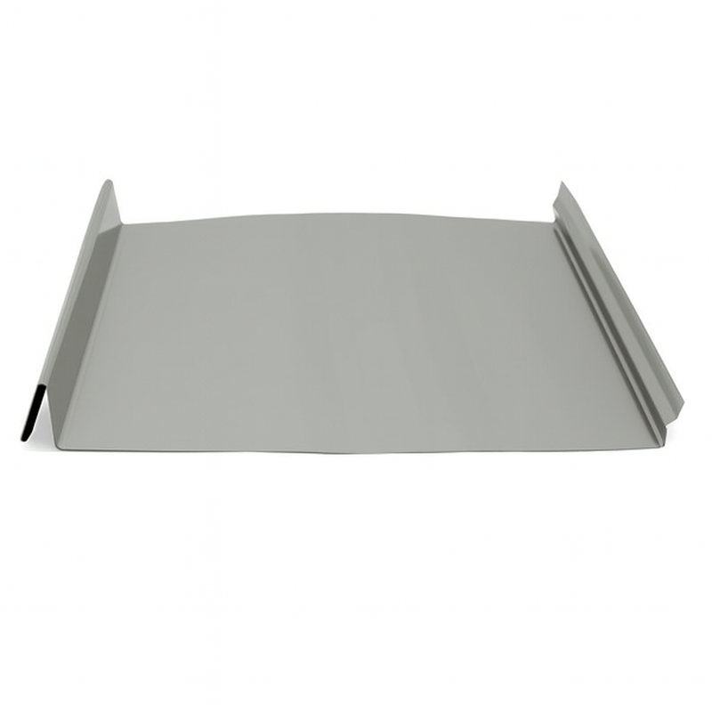 Snap Lock Standing Seam Metal Panel - Old Town Gray - 24 Gauge