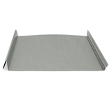 Snap Lock Standing Seam Metal Panel - Galvalume Bare - 24 Gauge