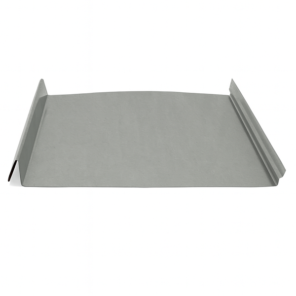 Snap Lock Standing Seam Metal Panel - Galvalume Bare - 24 Gauge