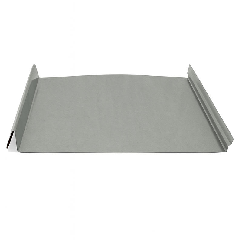 Snap Lock Standing Seam Metal Panel - Galvalume Bare - 24 Gauge