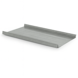 Snap Lock Standing Seam Metal Panel - Galvalume Bare - 24 Gauge
