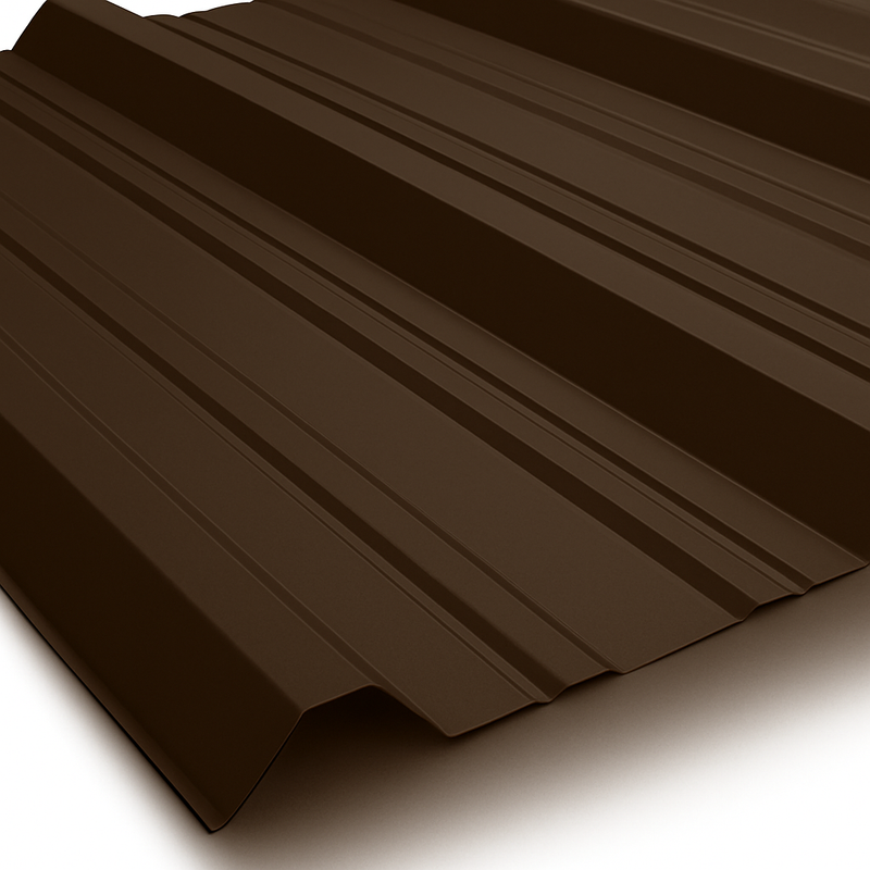 PBR Panel - Mansard Brown- 24 Gauge