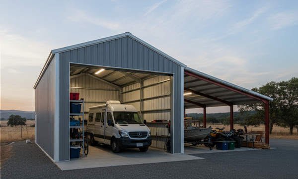 RV Storage 20' x 40' - No Snow Load