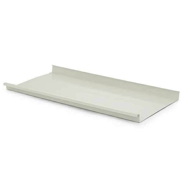 MetSeam Panel- Polar White- 24 Gauge