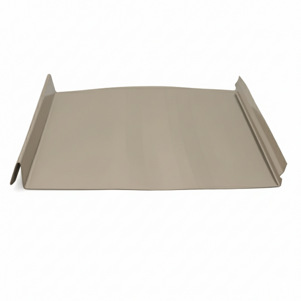 Snap Lock Standing Seam Metal Panel - Ash Gray - 24 Gauge