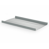 Snap Lock Standing Seam Metal Panel - Regal White - 24 Gauge