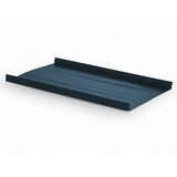 Snap Lock Standing Seam Metal Panel - Hawaiian Blue - 24 Gauge