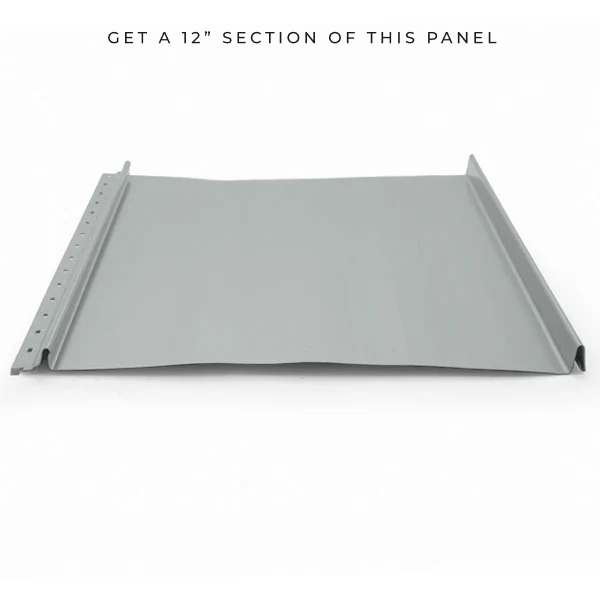 Sample Kit: Nail Strip Standing Seam Panel