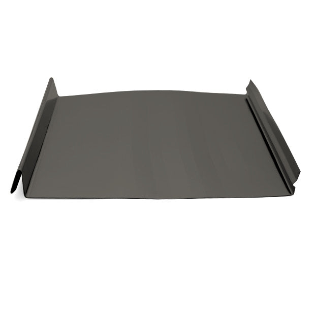 Snap Lock Standing Seam Metal Panel - Ash Gray - 24 Gauge