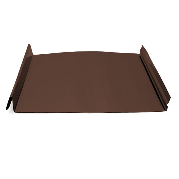 Snap Lock Standing Seam Metal Panel - Terra Cotta - 24 Gauge