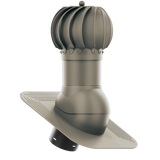 iVent ROTO ROUND Roof Exhaust Vent – Shingle & Slate — Weatherwood