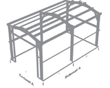 Mini Storage 12' x 20'- No Snow Load