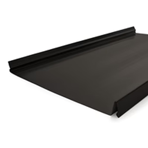 Snap Lock Standing Seam Metal Panel - Galvalume Bare - 24 Gauge
