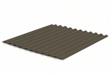 5/8" Corrugated Panel - Weathered Copper - 24 Gauge