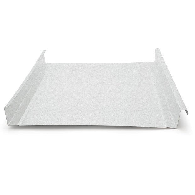 Mechanically Seamed Metal Roof Panel- Galvalume Bare- 24 Gauge