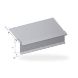 Extended Metal Roof Eave Trim