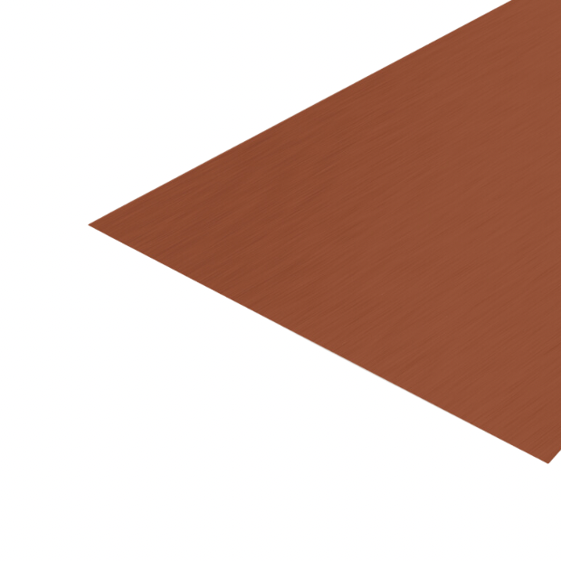 Flat Sheet - Terra Cotta - 26 Gauge - 42.75" x 120"