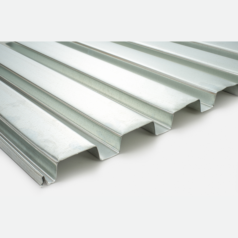 B-Deck - Galvanized - 22 Gauge - Interlock - Roof Smooth