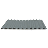 5/8" Corrugated Metal Panel - Old Town Gray - 26 Gauge