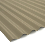 5/8" Corrugated Metal Panel - Sahara Tan - 26 Gauge