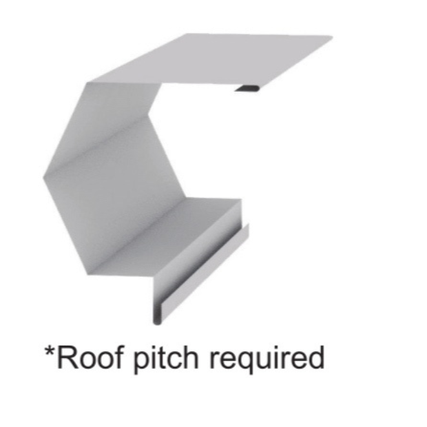 PBR Metal Roof High Side Eave